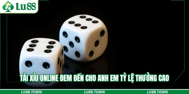 Tài xỉu online đem đến cho anh em tỷ lệ thưởng cao